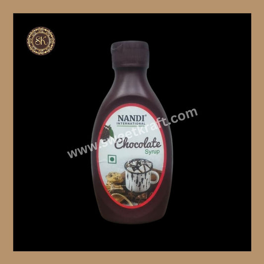 Chocolate Syrup | Dessert Topping | Cake | Ice-Cream | Nandi - 650gms