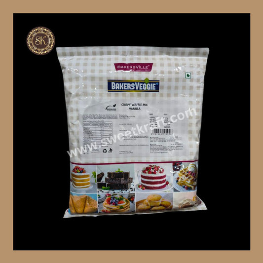 Crispy Waffle Mix Vanilla | Waffle Premix | BakersVille - 1 Kg