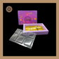 6 Cavity Diwali Box | Mithai Box | Happy Diwali | Golden Cavity Box | Chocolate Box | Gift Box | Purple- (With Cavity & Lid Cover)