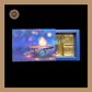 6 DC Diwali Box | Mithai Box | Happy Diwali | Golden Cavity Box | Chocolate Box | Gift Box | Blue Colour - (With Cavity & Lid Cover)