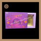 6 Partition Diwali Box | Mithai Box | Happy Diwali | Golden Cavity Box | Chocolate Box | Gift Box | Purple- (With Tray & Lid Cover)
