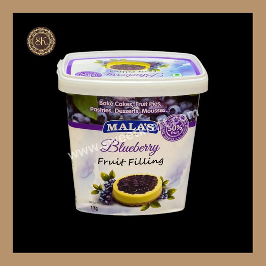 Blueberry Fruit Filling | Mala's - 1kg