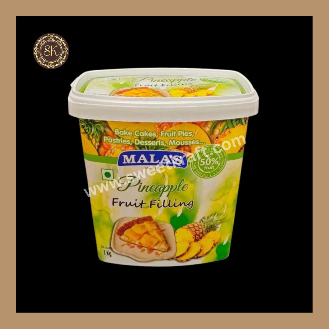 Pineapple Fruit Filling | Mala's - 1kg