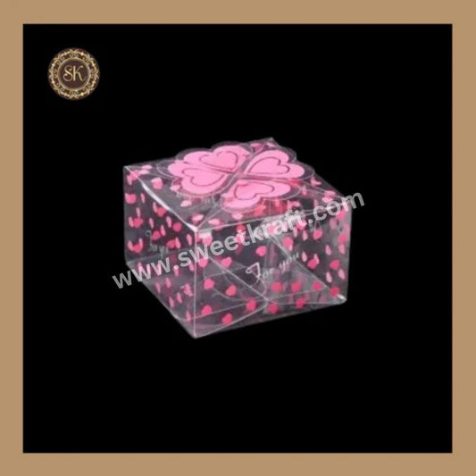 Kareena F-224 | Chocolate Box | Heart Box | Valentine's Day Box | Gifting Box | Pink Colour Sweetkraft | Baking supplies