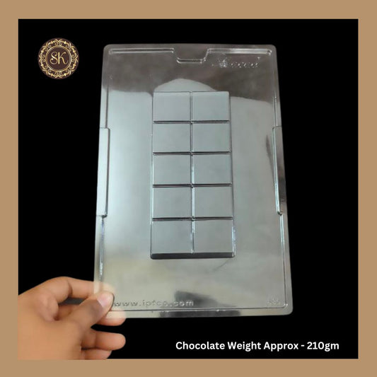 Plastic chocolate mould | Cacao | Mold | Kunafa Bar Plastic Mold | Plastic molds  (PM-299)