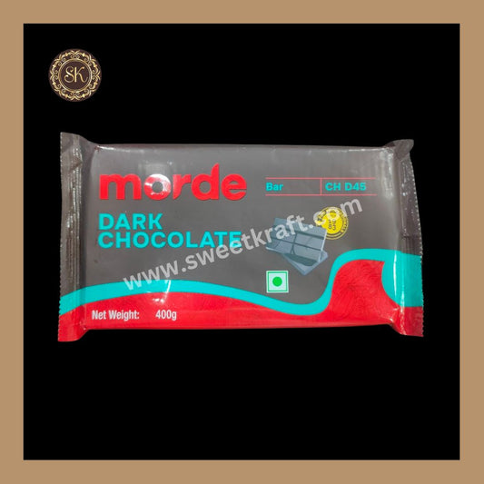 Dark Chocolate | Pure Chocolate & Couverture | CH D45 | Morde - 400gms