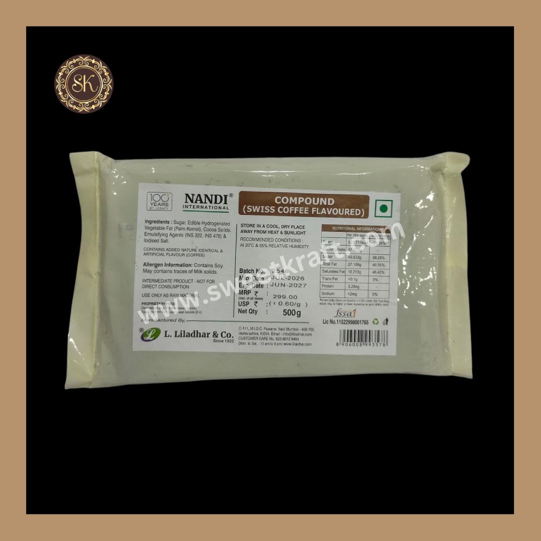 Swiss Coffee Flavoured Compound | Swiss Coffee Compound | Nandi - 500gms