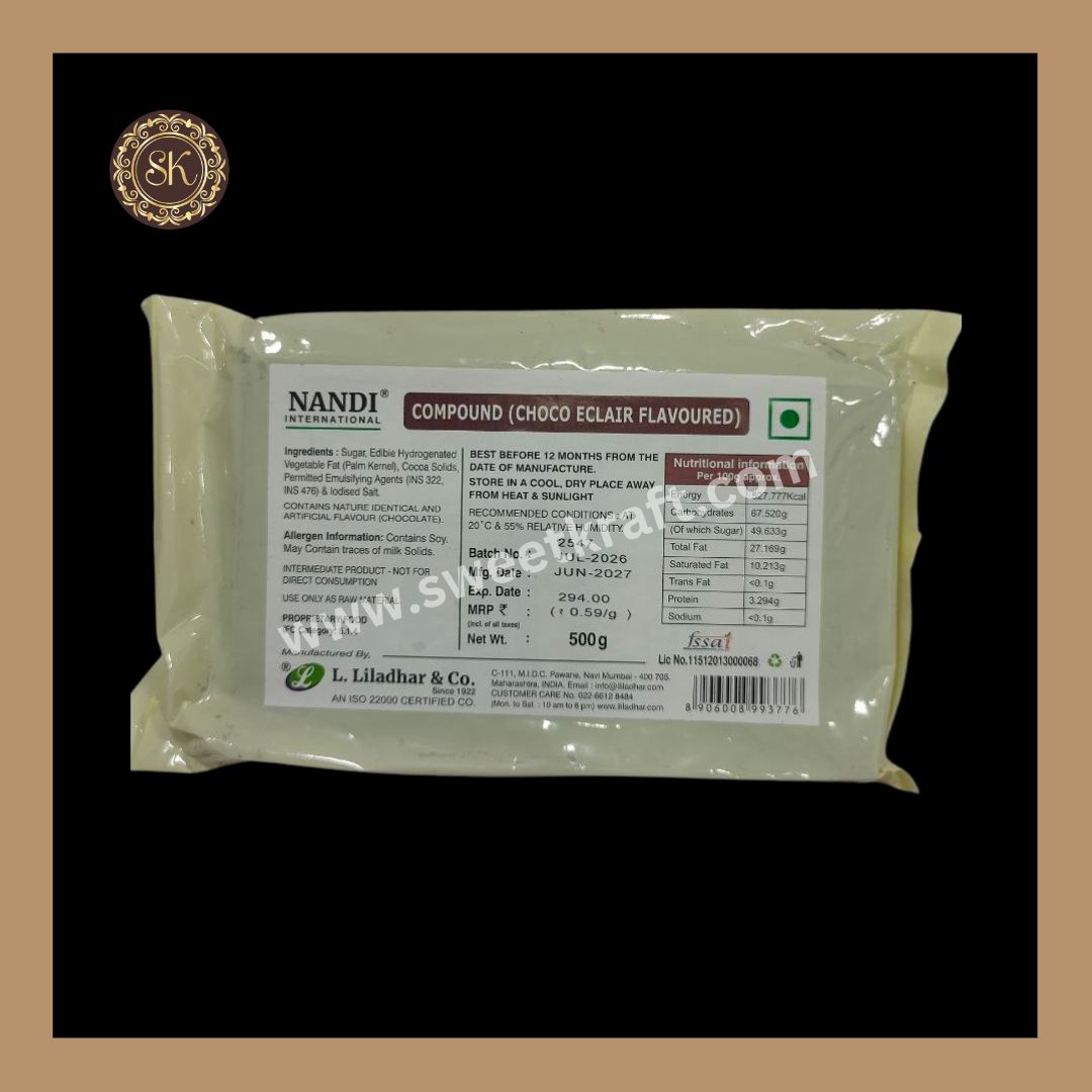Choco Eclair Flavoured Compound | Choco Eclair Compound | Nandi - 500gms