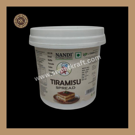 Tiramisu Spread | Toppings | Covering | Fillings | Decorations | Nandi Brand - 1kg