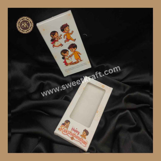 Happy Raksha Bandhan Chocolate Bar Box | Bar Box | Chocolate Bar Box | Chocolate Gifting Box