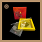 9 Combo Diwali Box | Mithai Box | Happy Diwali | Golden Cavity Box | Chocolate Box | Gift Box | Yellow Colour - (With Cavity &amp; Lid Cover)