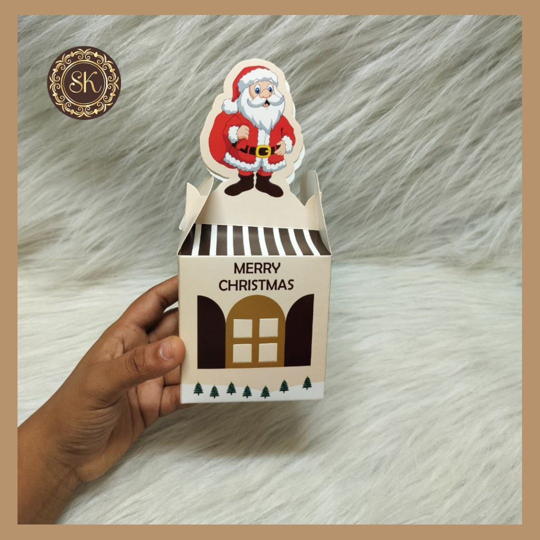 Christmas Paper Gift Box | Xmas Box | Santa Box | Snowman Box | Cookies Box | Candies Box | Cake Boxes - (5 Pieces) CB-001 Sweetkraft | Baking supplies