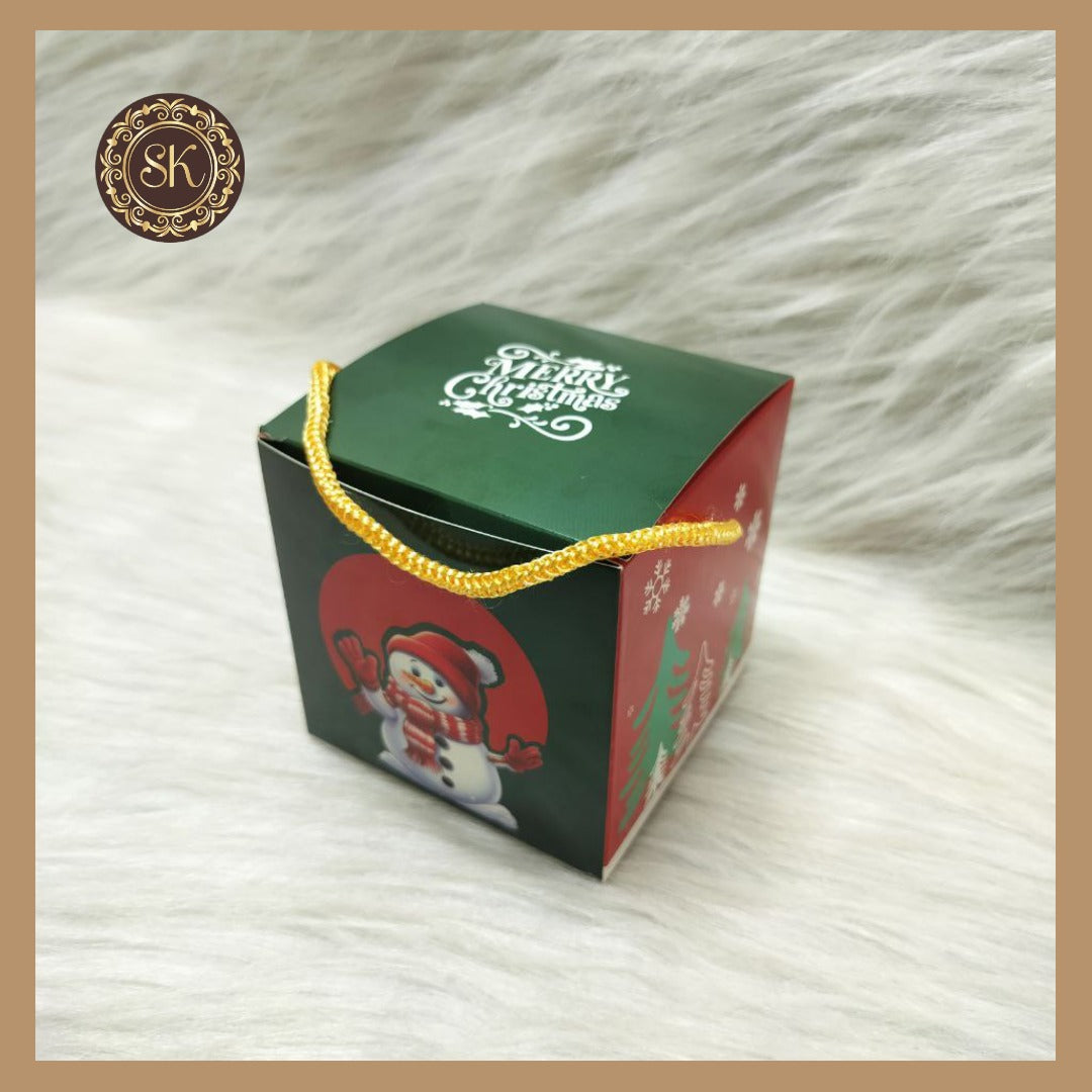 Christmas Paper Gift Box | Xmas Box | Santa Box | Snowman Box | Cookies Box | Candies Box | Cake Boxes | Merry Christmas Boxes- (5 Pieces) CB-001 Sweetkraft | Baking supplies