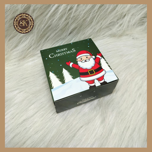 Christmas Paper Gift Box | Xmas | Santa | Snowman | Cookies | Candies | Cake | Boxes -  Pack of () Pieces Sweetkraft | Baking supplies