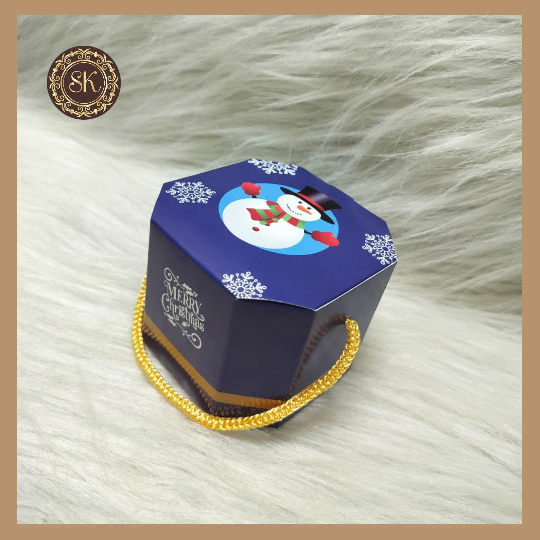 Christmas Paper Gift Box | Xmas Box | Santa Box | Snowman Box | Cookies Box | Candies Box | Cake Boxes - (5 Pieces) CB-003 Sweetkraft | Baking supplies