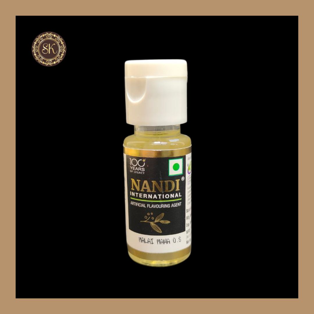 Oil Soluble Flavour | Malai Mawa | Nandi International - 20ml Sweetkraft | Baking supplies