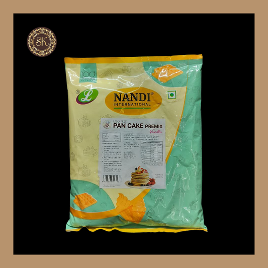 Pan Cake Vanilla Premix | Pan Cake Premix | Egg Free Pan Cake Premix | Nandi - 1 Kg Sweetkraft | Baking supplies