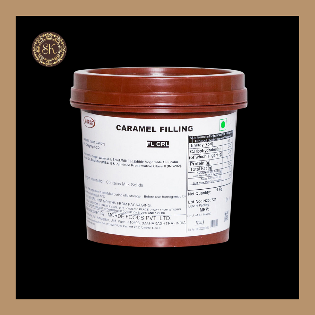 Caramel Filling | Caramel Filling - FLCRL | Morde - 1 kg Sweetkraft | Baking supplies