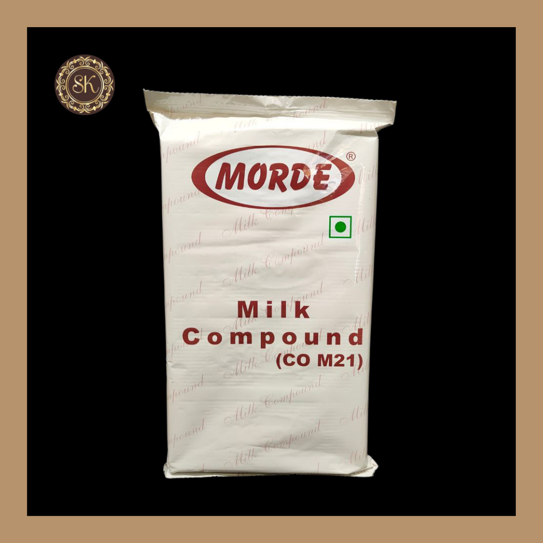 Milk Compound | Milk Compound Slab - (CO M21) | Morde - 500gms Sweetkraft | Baking supplies