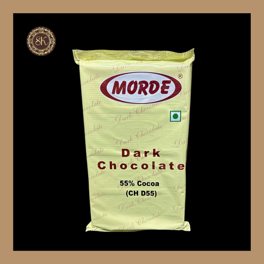 Dark Chocolate | Dark Chocolate - (CH D55) | Morde - 500gms Sweetkraft | Baking supplies