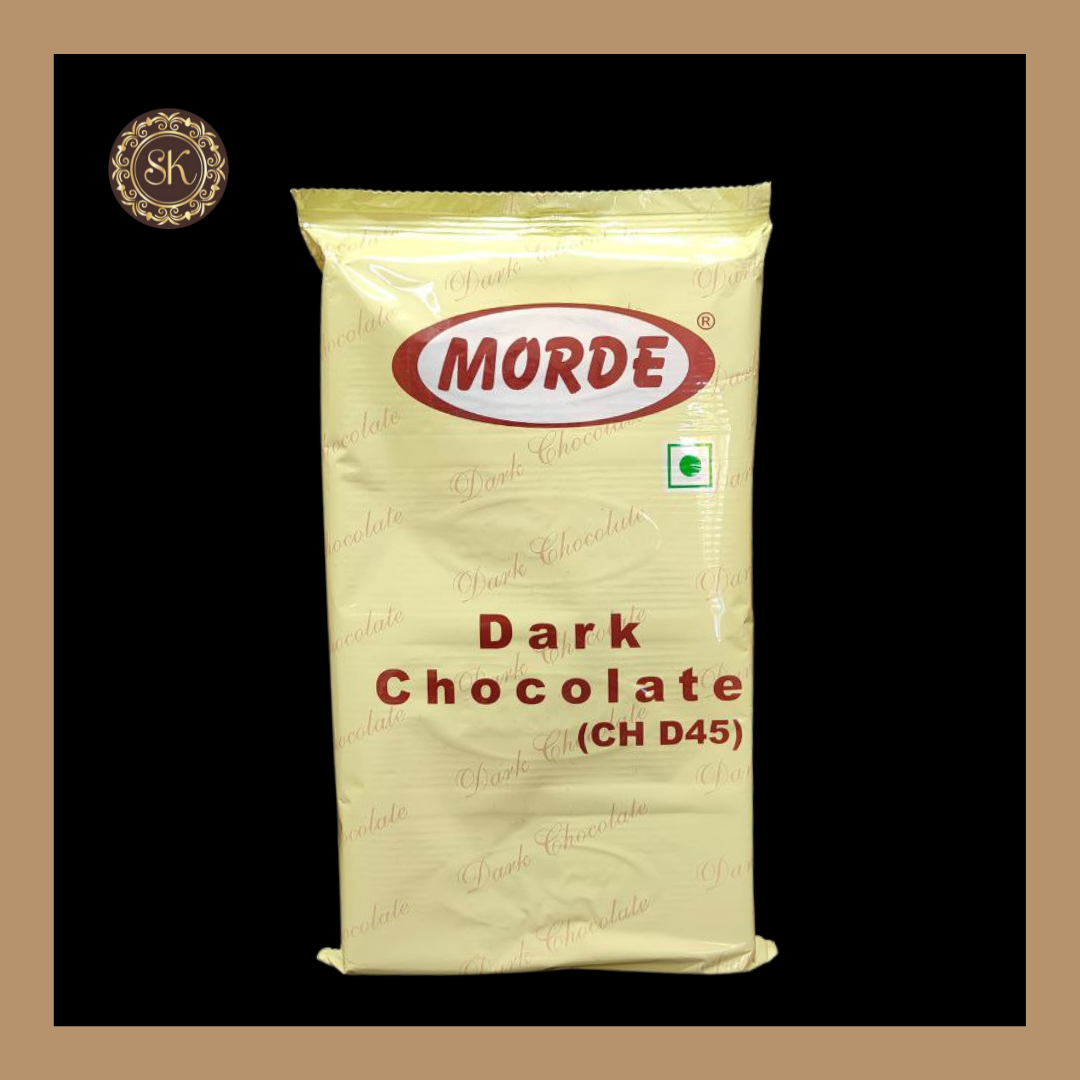 Dark Chocolate | Dark Chocolate - (CH D45) | Morde - 500gms Sweetkraft | Baking supplies