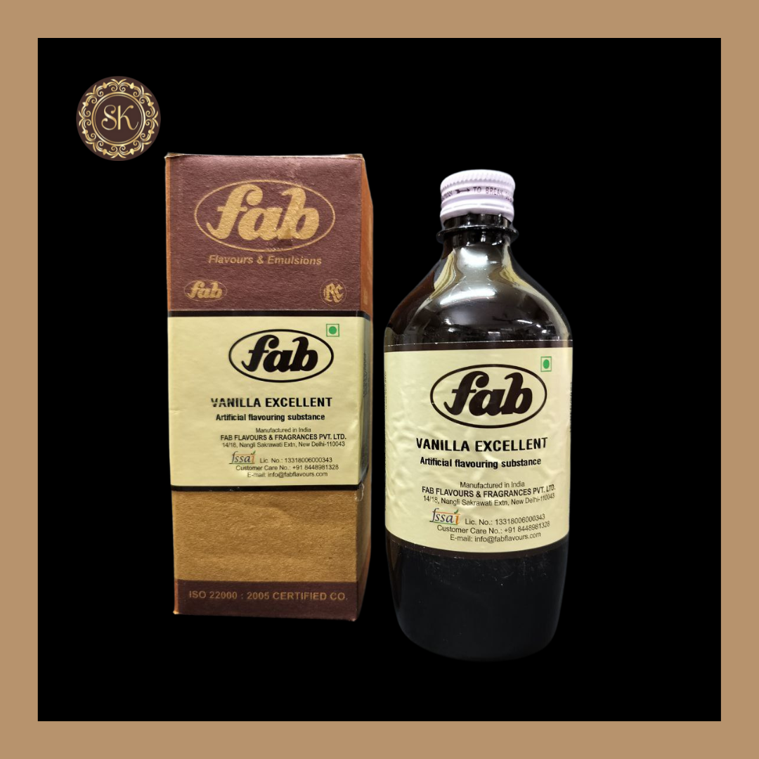 Vanilla Flavour | Essense |  Fab Brand - 500ml Sweetkraft | Baking supplies