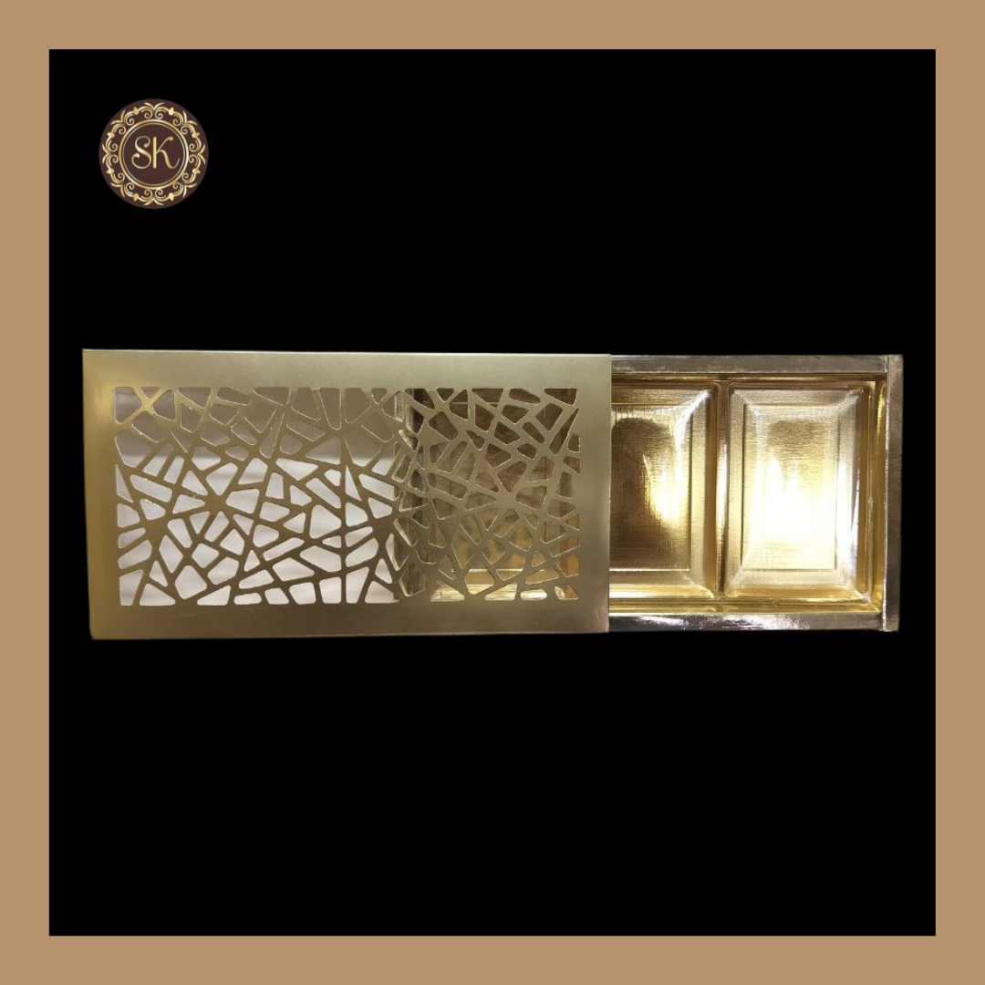 Partition Baking 18 Partition Laser Box | Golden Cavity Box | Chocolate Box | Gift Box ...