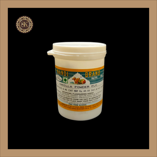 Vanilla Powder - Nandi Brand - 100gms Sweetkraft | Baking supplies