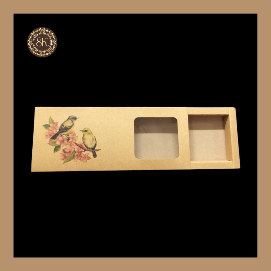 12 Eco-Nature Cavity Box | Golden Cavity Box | Chocolate Box | Gift Box - (Only Box) Sweetkraft | Baking supplies