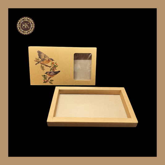18 Eco-Nature Cavity Box | Golden Cavity Box | Chocolate Box | Gift Box - (Only Box) Sweetkraft | Baking supplies