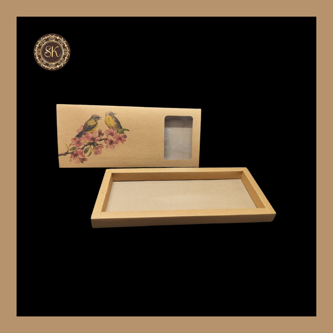 24 Eco-Nature Cavity Box | Golden Cavity Box | Chocolate Box | Gift Box - (Only Box) Sweetkraft | Baking supplies