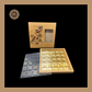 24 Eco-Nature Cavity Box | Golden Cavity Box | Chocolate Box | Gift Box - (Only Box) Sweetkraft | Baking supplies