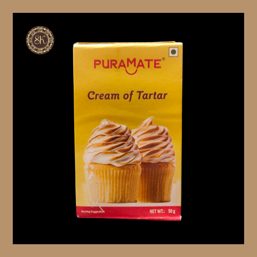 Cream of Tartar | Puramate - 50gms Sweetkraft | Baking supplies