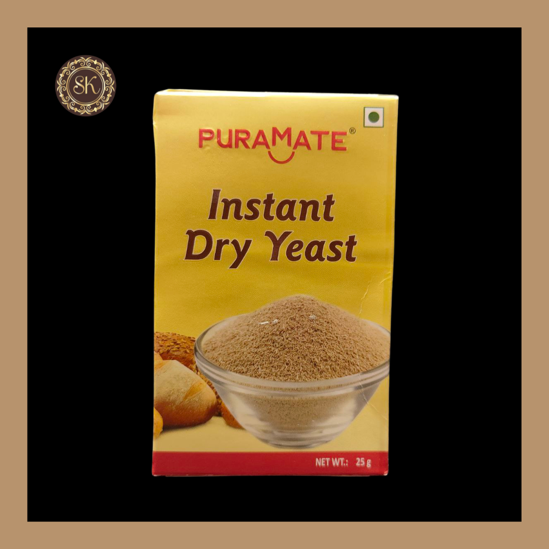 Instant Dry Yeast | Puramate - 25gms Sweetkraft | Baking supplies