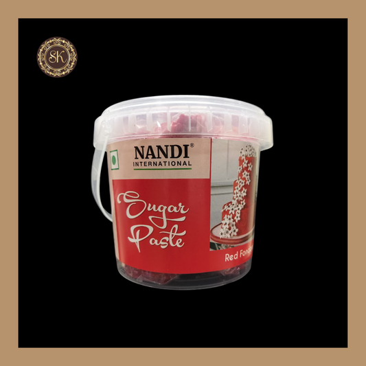 Red Fondant | Sugar Paste | Nandi - 1kg Sweetkraft | Baking supplies