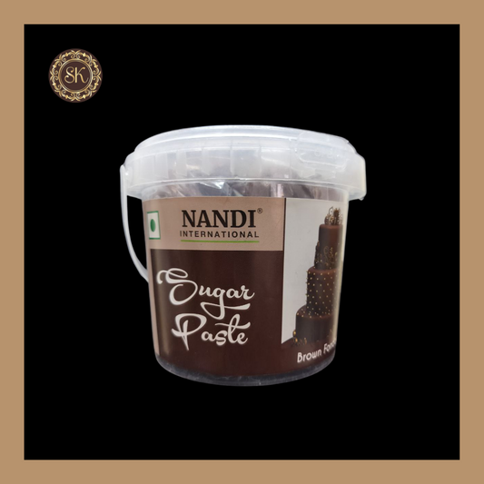 Brown Fondant | Sugar Paste | Nandi - 1kg Sweetkraft | Baking supplies