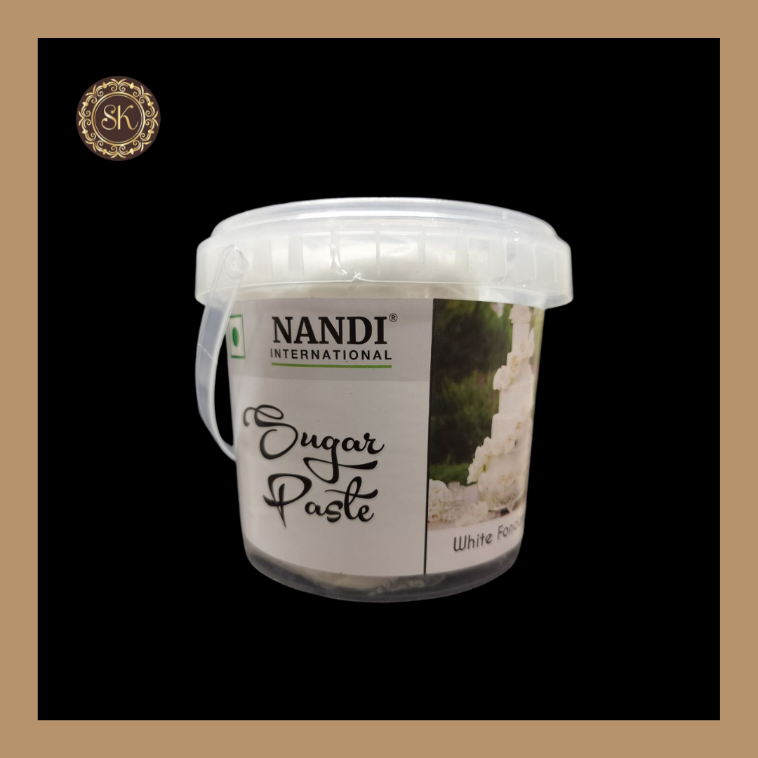 White Fondant | Sugar Paste | Nandi - 1kg Sweetkraft | Baking supplies