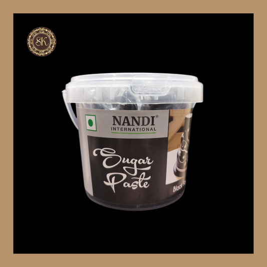 Black Fondant | Sugar Paste | Nandi - 1kg Sweetkraft | Baking supplies