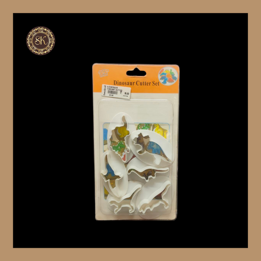 Fondant Cutter | Dinosaur Shape Plastic Cutter | Sweetkraft | Baking supplies