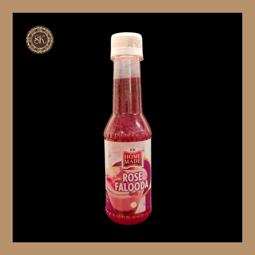 Home Made | Rose Flalooda Syrup | RK Home Made Natural Syrup - 200 ml ...