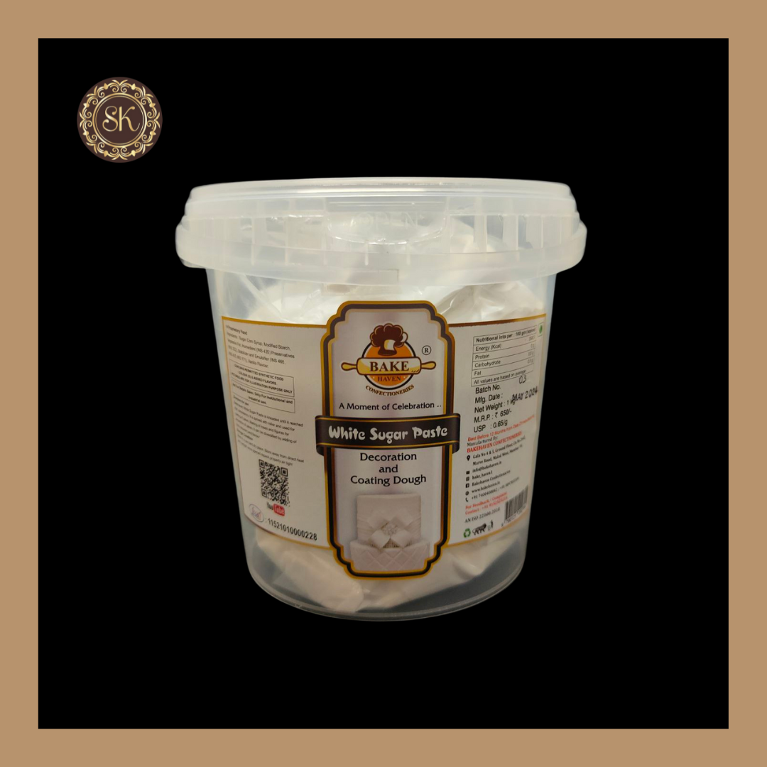 White Fondant | Sugar Paste | Bake Haven - 1kg Sweetkraft | Baking supplies