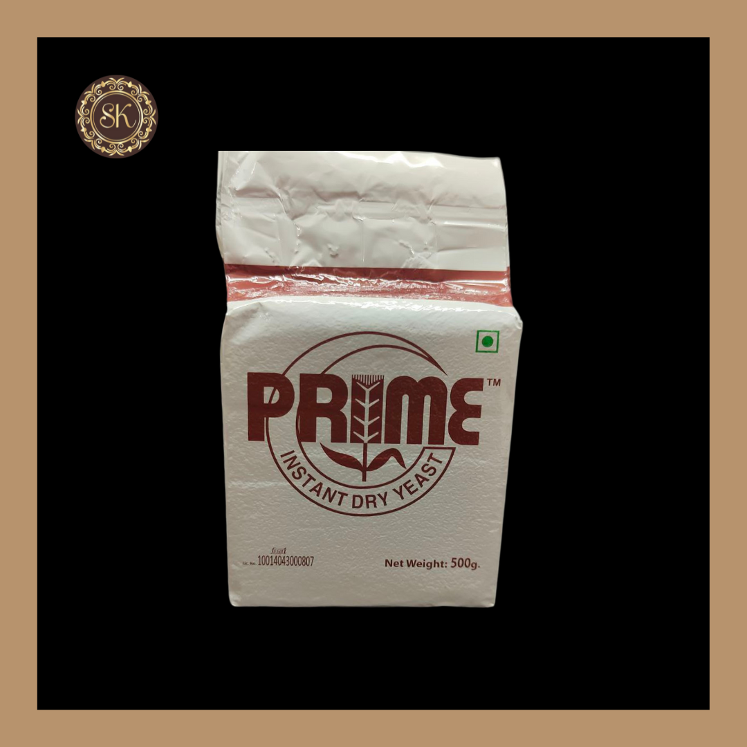Prime Instant Dry Yeast | Powder | 500gm – Sweetkraft | Baking supplies