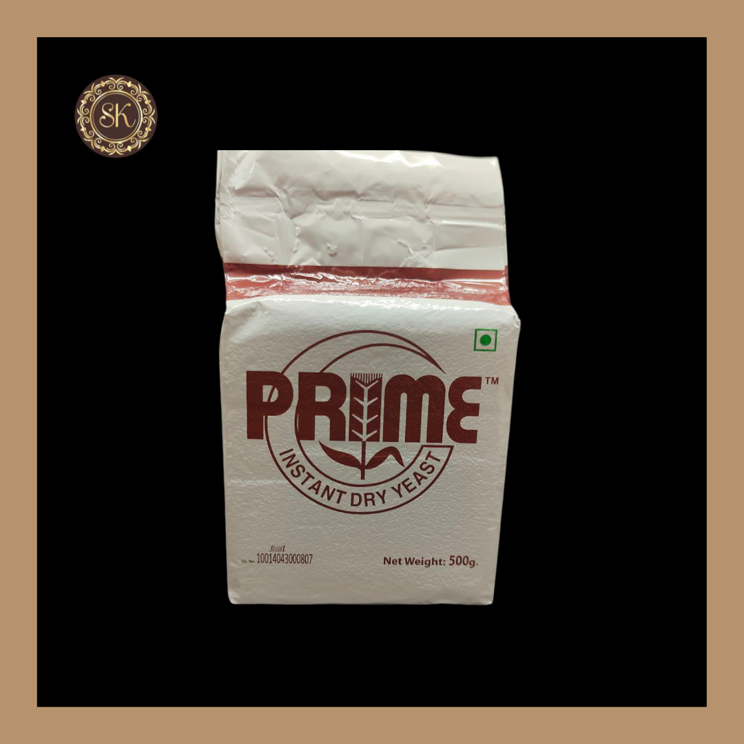 Prime Instant Dry Yeast | Powder | 500gm Sweetkraft | Baking supplies