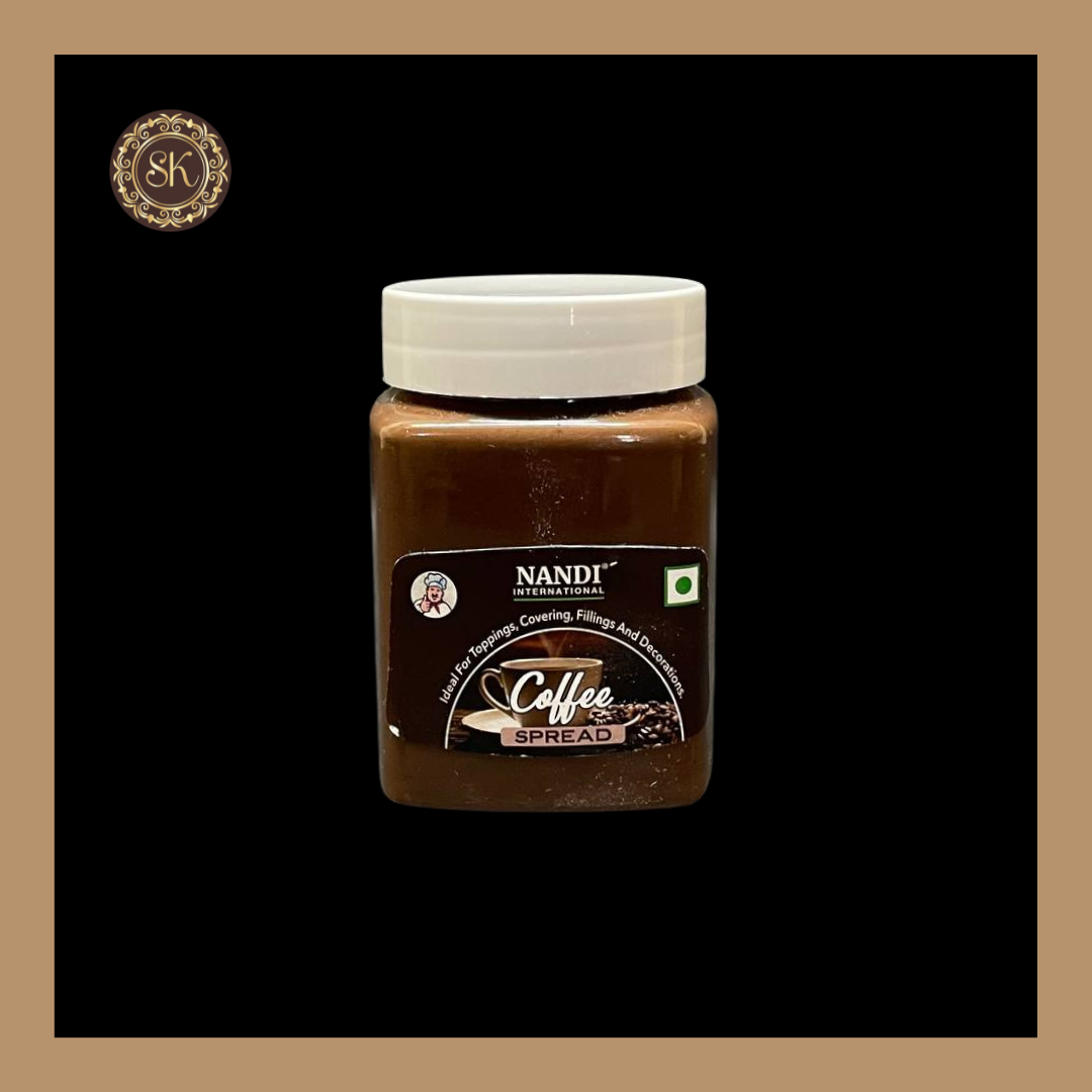 Coffee Spread | Toppings | Covering | Fillings | Decorations | Nandi Brand - 200gms Sweetkraft | Baking supplies