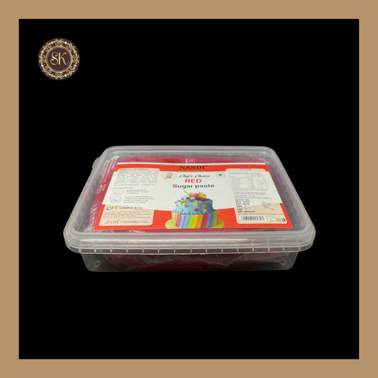 Red Fondant | Sugar Paste | Nandi - 1kg Sweetkraft | Baking supplies