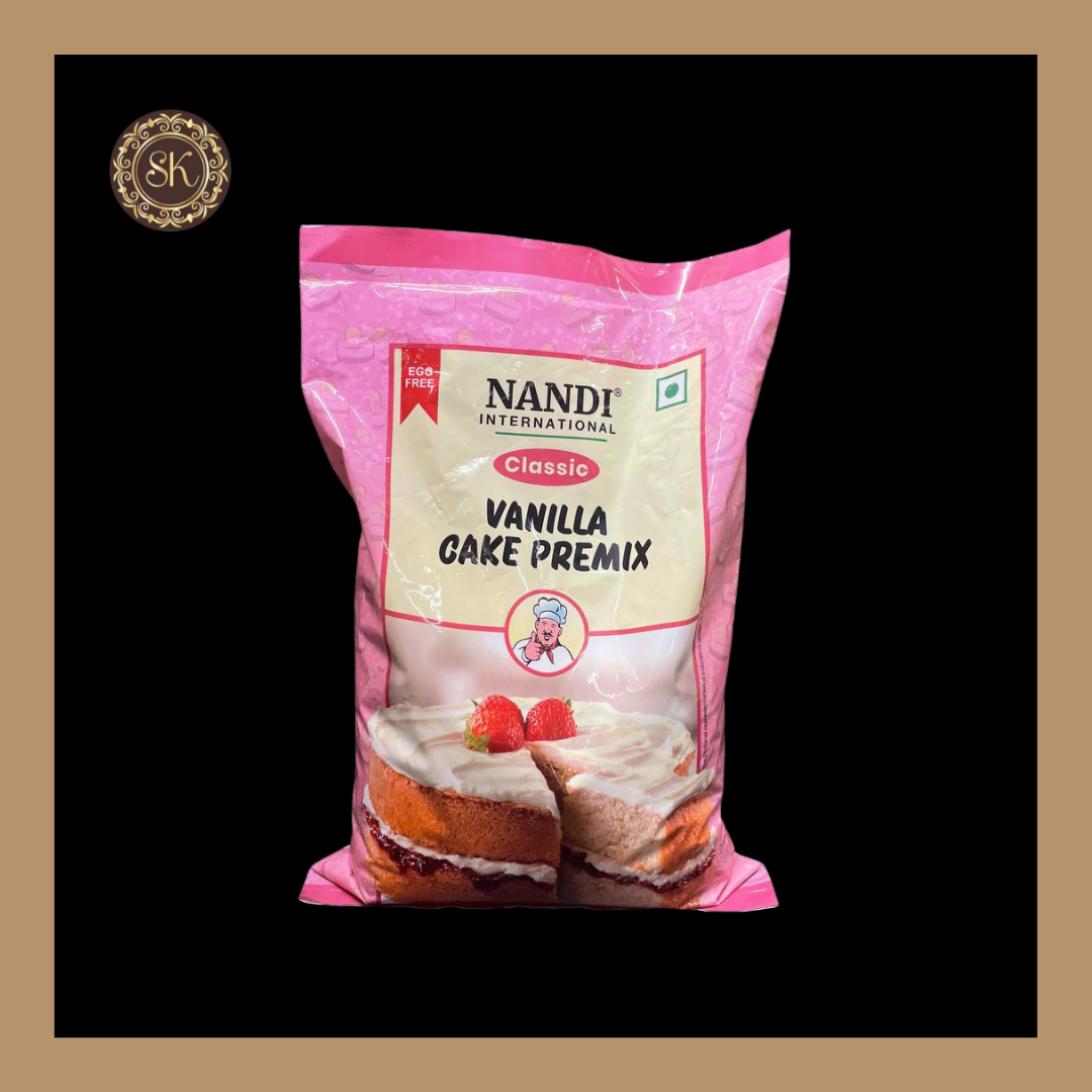 Vanilla Cake Premix | Cake Premix | Vanilla Premix | Nandi - 1 Kg Sweetkraft | Baking supplies