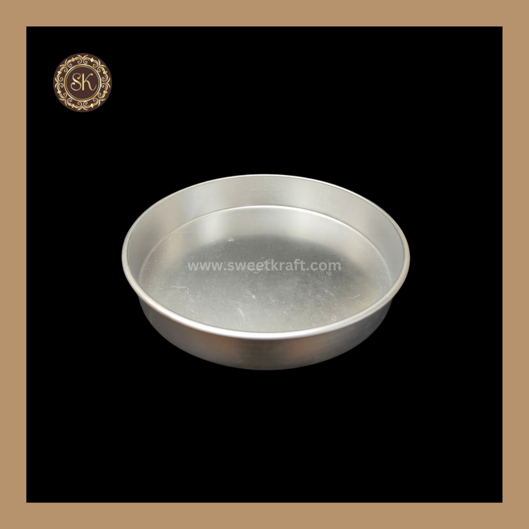 Aluminium Round Cake Tin | Cake Mould - 11"x2"inch Sweetkraft | Baking supplies