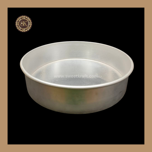 Aluminium Round Cake Tin | Cake Mould - 12"x3"inch Sweetkraft | Baking supplies