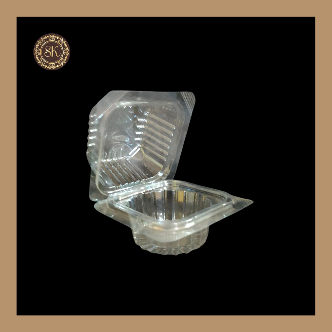 1 Big Plastic Cupcake Box | Transparent Box | Cupcake Box-003-MF01 Sweetkraft | Baking supplies