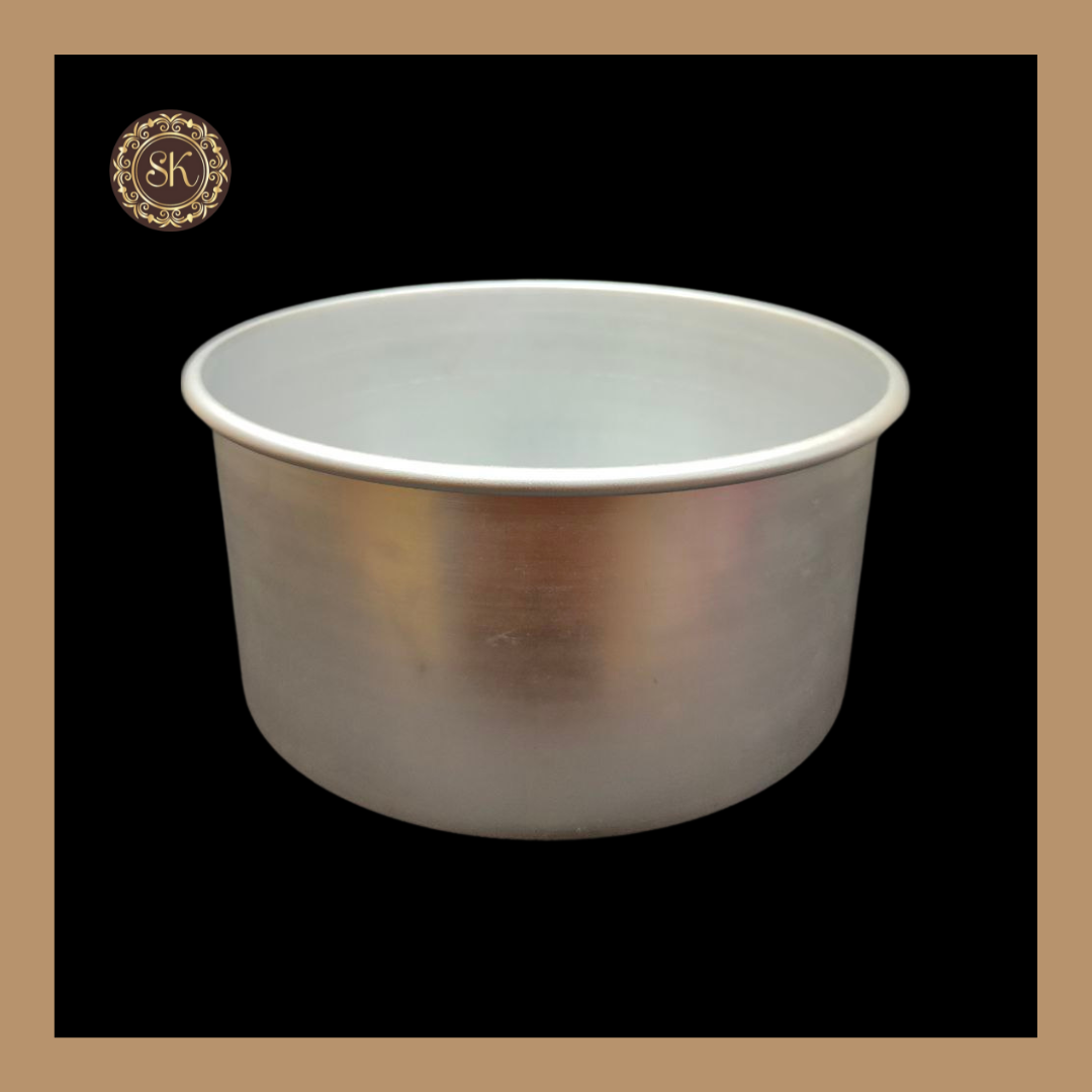 Aluminium Round Cake Tin | Cake Mould - 8"x4"inch Sweetkraft | Baking supplies